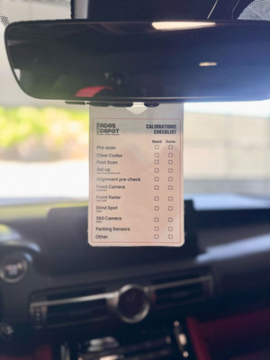 ADASKRAFT ADAS Checklist Mirror Hangers