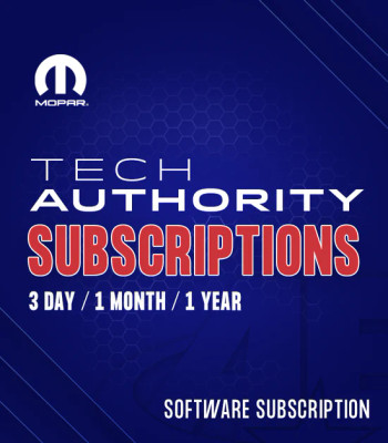 MOPAR Tech Authority Subscriptions MOPAR Tech Authority Subscriptions