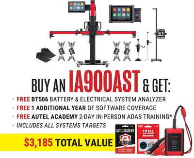 Autel IA900 All Systems + up to $3,185 in additional value Autel IA900 All Systems + up to $3,185 in additional value