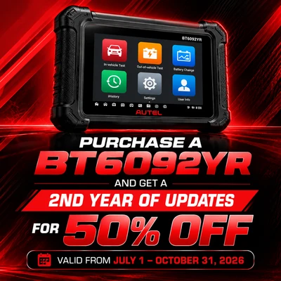 Autel MaxiBAS BT609 with 2-Year Software Update and Support Package