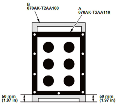 Honda OEM Lane Watch Frame & Target Set (070AK-T2AA100)