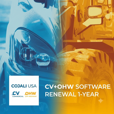 Cojali USA CV+OHW Software Renewal 1-Year