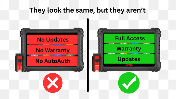 Not All Autel Tablets Are the Same — Here's What to Know Before You Buy