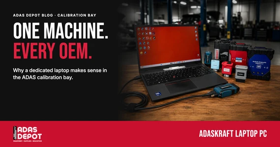 Why a Dedicated Laptop Makes Sense in the ADAS Calibration Bay