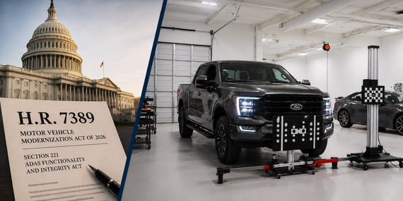 The ADAS Functionality and Integrity Act Just Cleared Committee — Here's What It Means for Your Shop