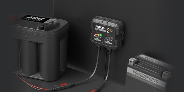 NOCO 4A 2-Bank Battery Charger