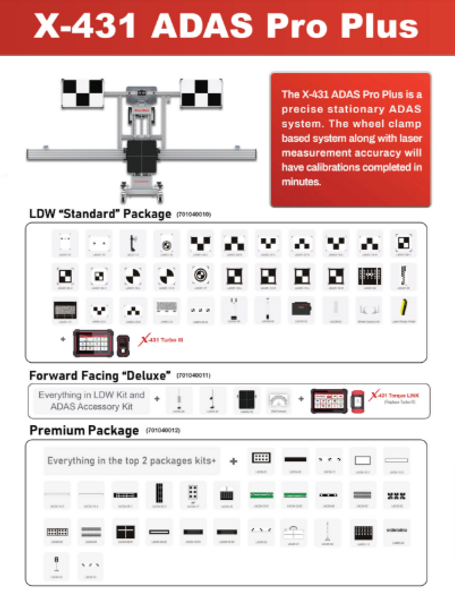 Launch Tech X-431 ADAS PRO Plus Premium Package