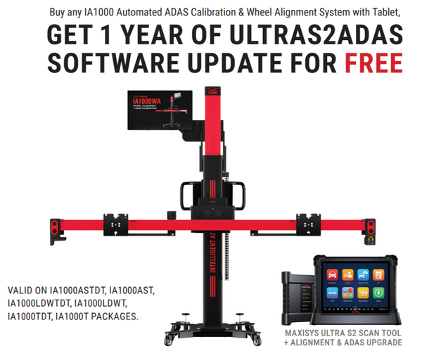 Autel IA1000 Automated Alignment and ADAS System w MS Ultra S2 - IA1000T