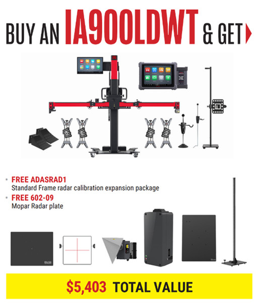 Autel IA900LDWT All Systems + Up to $5,403 total added value
