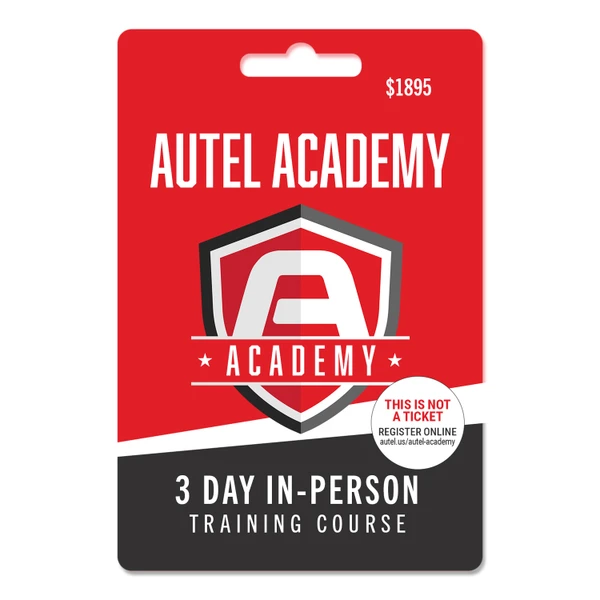 Autel Training Academy Three-Day Onsite Card