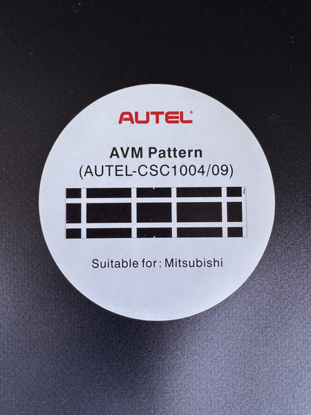 Autel Mitsubishi 360 Panoramic Image System Calibration Pattern (CSC1004-09) All View Monitor