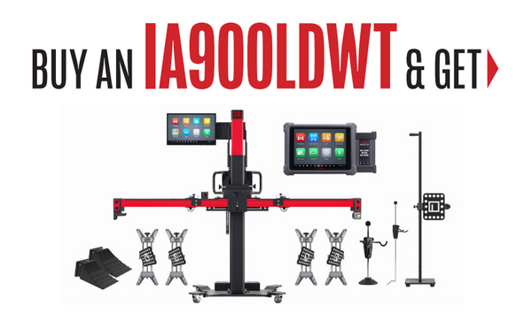 Autel IA900- LDW Calibrations & Wheel Alignment w/ MS Ultra Tablet