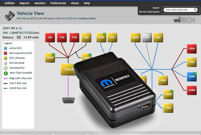 Choosing a Chrysler Diagnostic and Reprogramming Tool for Your Shop
