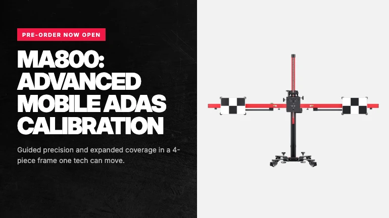 Autel MA800 First Look: A Smarter, Faster Mobile ADAS Frame