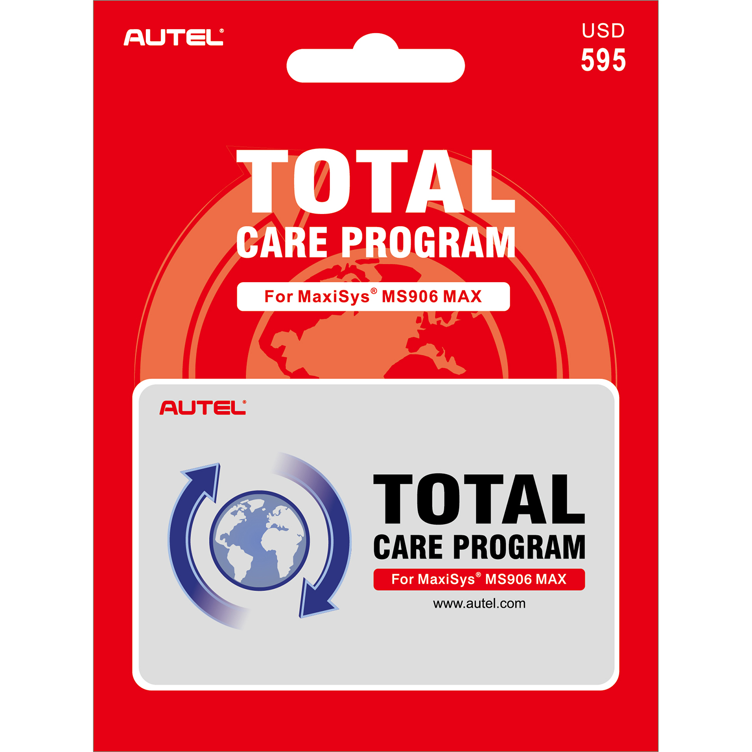 Autel Total Care Program (TCP) Card for MS906MAX (MS906MAX1YR)