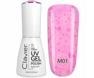Clavier Luxury Nail Hybrid Uv Gel Hybrid Nagellack 001 – 10 ml Clavier Luxury Nail Hybrid Uv Gel Hybrid Nagellack 001 – 10 ml
