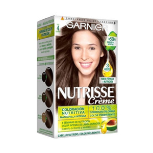 Garnier Nutrisse Crème Nourishing Color 4 Brown Garnier Nutrisse Crème Nourishing Color 4 Brown