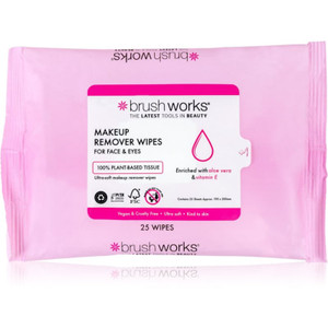 Brushworks Make-up-Entferner-Tücher, 25 Blatt Brushworks Make-up-Entferner-Tücher, 25 Blatt