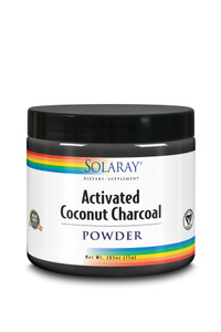 Solaray Charcoal Coconut Activated 150g Solaray Charcoal Coconut Activated 150g