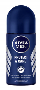 NIVEA MEN Protect & Care Roll-On Deodorant 50ml NIVEA MEN Protect & Care Roll-On Deodorant 50ml