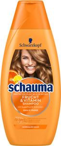 Schwarzkopf Schauma Fruit & Vitamin Shampoo 400ml Schwarzkopf Schauma Fruit & Vitamin Shampoo 400ml