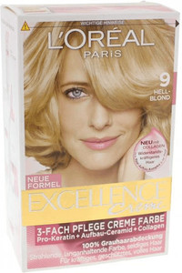 L'Oréal Paris Excellence Creme Haarfarbe 9 Hellblond L'Oréal Paris Excellence Creme Haarfarbe 9 Hellblond