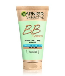 Garnier SkinActive BB Cream All-in-1 Day Care with Hyaluronic Acid and Aloe Vera SPF 25 Medium 50ml Garnier SkinActive BB Cream All-in-1 Day Care with Hyaluronic Acid and Aloe Vera SPF 25 Medium 50ml