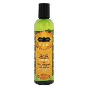 KAMA SUTRA Naturals Massage Oil 8 fl oz 236 ml Coconut Pineapple KAMA SUTRA Naturals Massage Oil 8 fl oz 236 ml Coconut Pineapple