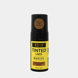 Ebin Tinted Lace Mousse - Medium Dark Brown, 3.38 Oz Ebin Tinted Lace Mousse - Medium Dark Brown, 3.38 Oz