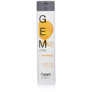 Celeb Luxury Gem Lites Semi-Permanent Colourwash Shampoo Red - Tourmaline 240ml Celeb Luxury Gem Lites Semi-Permanent Colourwash Shampoo Red - Tourmaline 240ml