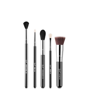 Sigma Beauty Basic Eye Brush Set 7 Classic Eyeshadow Brushes for Eyeliner Eyeshadow and Eyebrows Sigma Beauty Basic Eye Brush Set 7 Classic Eyeshadow Brushes for Eyeliner Eyeshadow and Eyebrows