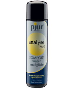 pjur analyse me! Moisturising Water-Based Lubricant for Comfortable Anal Sex and Sex Toy Use 100ml pjur analyse me! Moisturising Water-Based Lubricant for Comfortable Anal Sex and Sex Toy Use 100ml