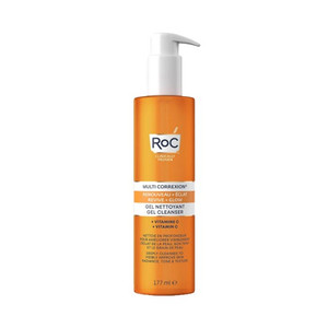 RoC Multi Correxion Revive + Glow Gel Cleanser Invigorating Facial Cleanser with Vitamin C 177ml RoC Multi Correxion Revive + Glow Gel Cleanser Invigorating Facial Cleanser with Vitamin C 177ml