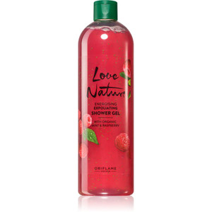 Oriflame Love Nature Organic Mint & Raspberry Exfoliating Gel Cleanser - 500 ml Oriflame Love Nature Organic Mint & Raspberry Exfoliating Gel Cleanser - 500 ml