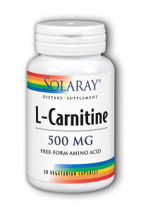 Solaray L-Carnitin 500 mg 30 Kapseln Solaray L-Carnitin 500 mg 30 Kapseln