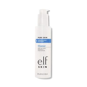 e.l.f. Pure Skin Cleanser Non-Foaming Creamy and Gentle Daily Face Wash 6oz e.l.f. Pure Skin Cleanser Non-Foaming Creamy and Gentle Daily Face Wash 6oz