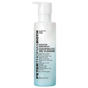 Peter Thomas Roth Water Drench Hyaluronic Cloud Makeup Removing Gel Cleanser with Hyaluronic Acid Peter Thomas Roth Water Drench Hyaluronic Cloud Makeup Removing Gel Cleanser with Hyaluronic Acid