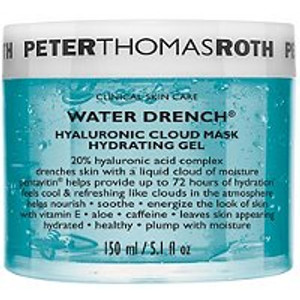 Peter Thomas Roth Water Drench Hyaluronic Cloud Mask Hydrating Gel with Hyaluronic Acid - White Peter Thomas Roth Water Drench Hyaluronic Cloud Mask Hydrating Gel with Hyaluronic Acid - White