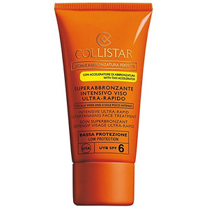 Self Tan by Collistar Intensive Ultra-Rapid Supertanning Face Treatment SPF6 50ml Self Tan by Collistar Intensive Ultra-Rapid Supertanning Face Treatment SPF6 50ml