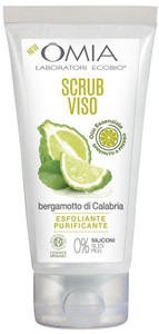 Omia Laboratori Ecobio Omia Scrub Gesichtspeeling gegen Unreinheiten mit ätherischem Bergamotteöl aus Kalabrien, 75 ml Omia Laboratori Ecobio Omia Scrub Gesichtspeeling gegen Unreinheiten mit ätherischem Bergamotteöl aus Kalabrien, 75 ml