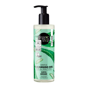 Organic Shop Aloe Gel Limpiador Corporal Todo Tipo De Pieles 200ml Organic Shop Aloe Gel Limpiador Corporal Todo Tipo De Pieles 200ml