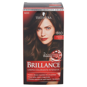 Testanera Brilliance Colorante Cap880 Dunkelbraune Haarfarbe Testanera Brilliance Colorante Cap880 Dunkelbraune Haarfarbe