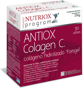 Ynsadiet Antiox Collagen and Hyaluronic Acid Fortigel Nutriox 30 Envelopes Ynsadiet Antiox Collagen and Hyaluronic Acid Fortigel Nutriox 30 Envelopes