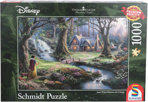 Disney, Schneewittchen - 1000 Teile Puzzle (Thomas Kinkade) Disney, Schneewittchen - 1000 Teile Puzzle (Thomas Kinkade)