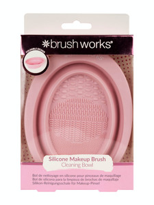 Brushworks Silikon-Make-up-Pinsel-Reinigungsschale – 1 Stk Brushworks Silikon-Make-up-Pinsel-Reinigungsschale – 1 Stk