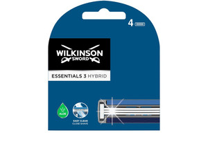 Wilkinson Essentials 3 Hybrid-Rasierklingen Wilkinson Essentials 3 Hybrid-Rasierklingen