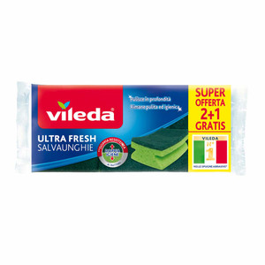 Vileda Ultra Fresh Nagelschutz, Frottee, Größe 2+1, Grün Ultra Fresh Vileda Ultra Fresh Nagelschutz, Frottee, Größe 2+1, Grün Ultra Fresh