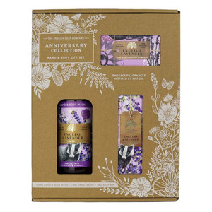 The English Soap Company Jubiläums-Hand- und Körper-Geschenkbox Englischer Lavendel The English Soap Company Jubiläums-Hand- und Körper-Geschenkbox Englischer Lavendel
