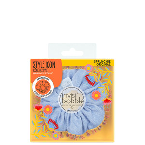 Invisibobble Sprunchie Hola Lola Scrunchie Denim Mädchen Damen Stoff Haar Scrunchie Limited Collection Flores Bloom Invisibobble Sprunchie Hola Lola Scrunchie Denim Mädchen Damen Stoff Haar Scrunchie Limited Collection Flores Bloom
