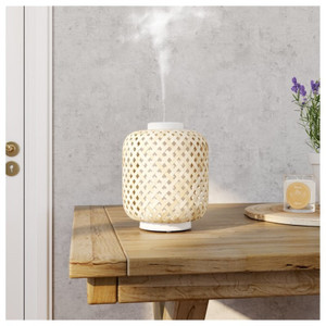 Aroflora Vanelia Rattan-Diffusor für ätherische Öle mit Ultraschall-Kaltdiffusionstechnologie für Aromatherapie und Luftbefeuchtung Aroflora Vanelia Rattan-Diffusor für ätherische Öle mit Ultraschall-Kaltdiffusionstechnologie für Aromatherapie und Luftbefeuchtung